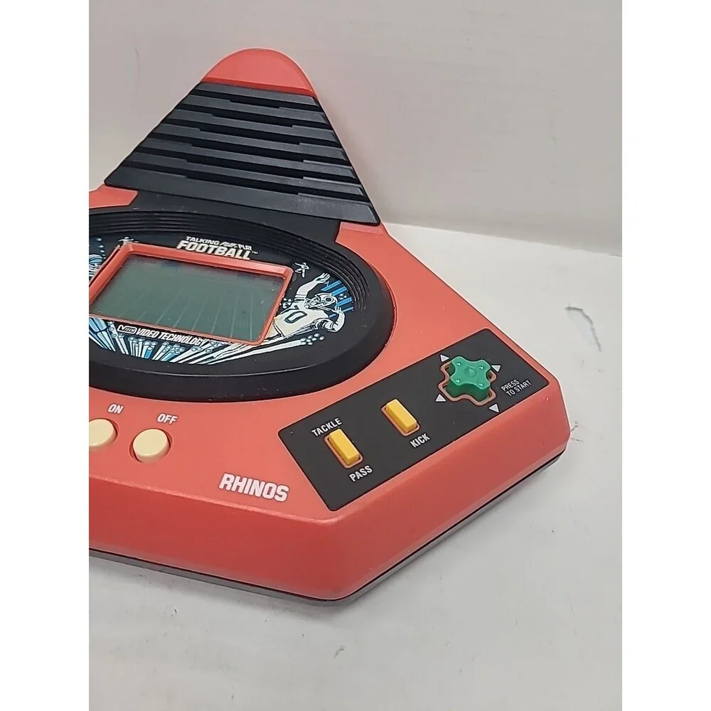 Vintage Vtech Electronic Talking Play-by-Play Football 1 & 2 Player Tested Works